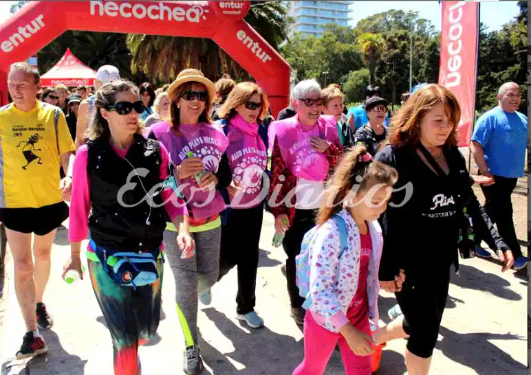 Caminata contra la obesidad