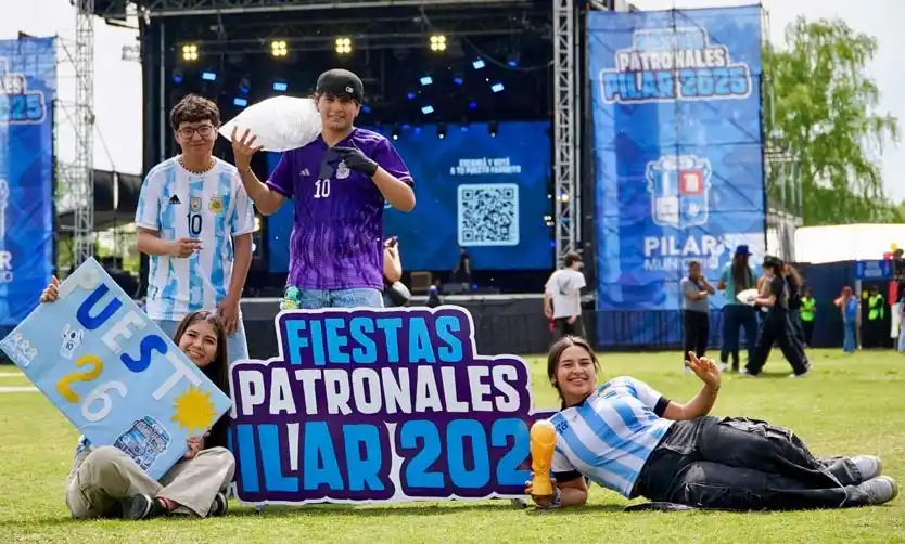 Ya comenzaron las Fiestas Patronales de Pilar