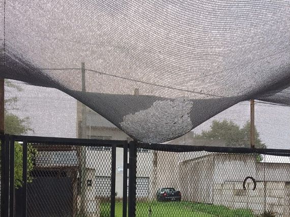 El granizo se hizo presente en la madrugada de este miércoles
