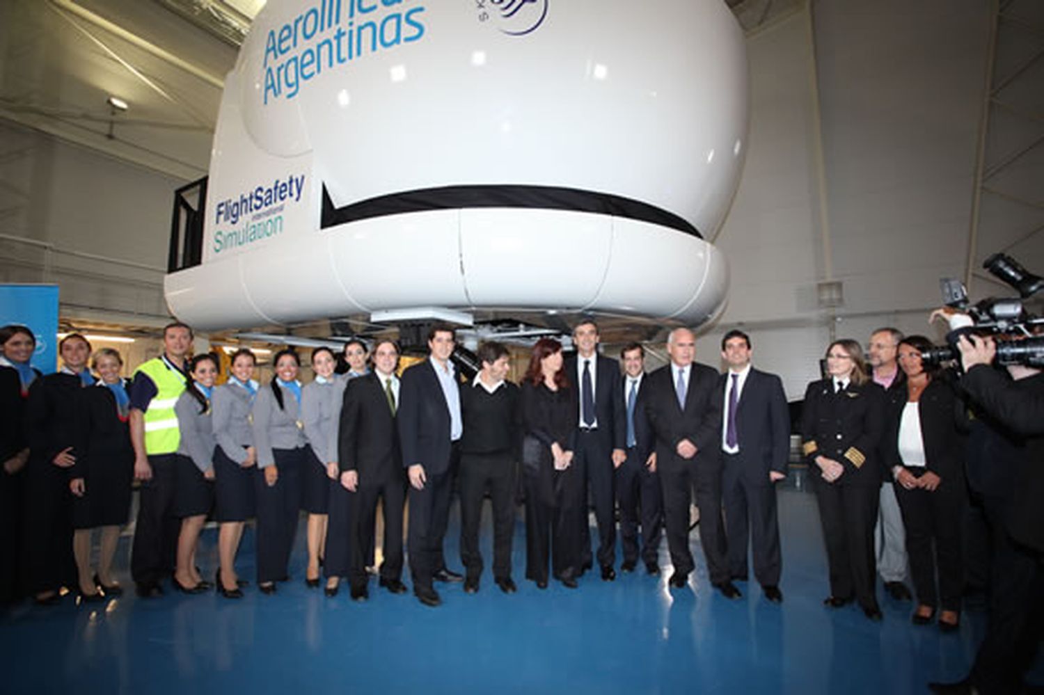 Se inauguró el Centro de Formación de Pilotos de Aerolíneas Argentinas