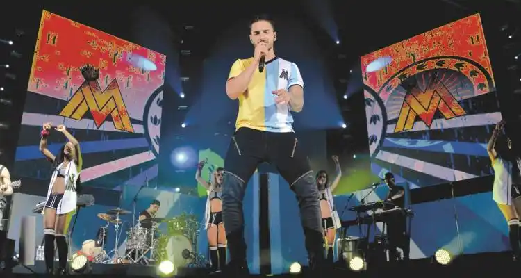Maluma en Baradero esta noche
