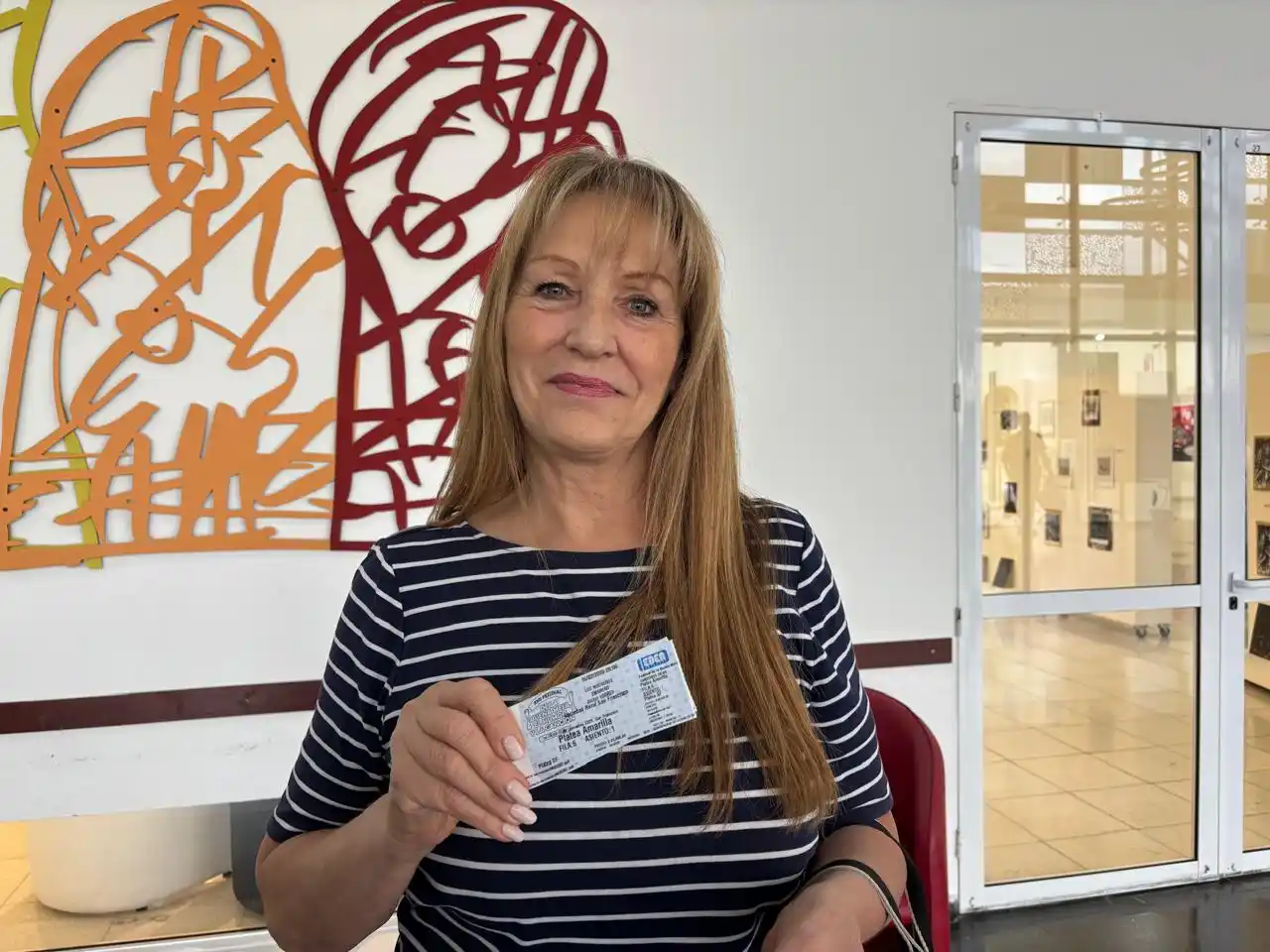 Coalova fue la primera vecina en comprar su entrada