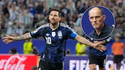 La reacción del entrenador inglés al enterarse por qué Argentina jugará con la camiseta azul