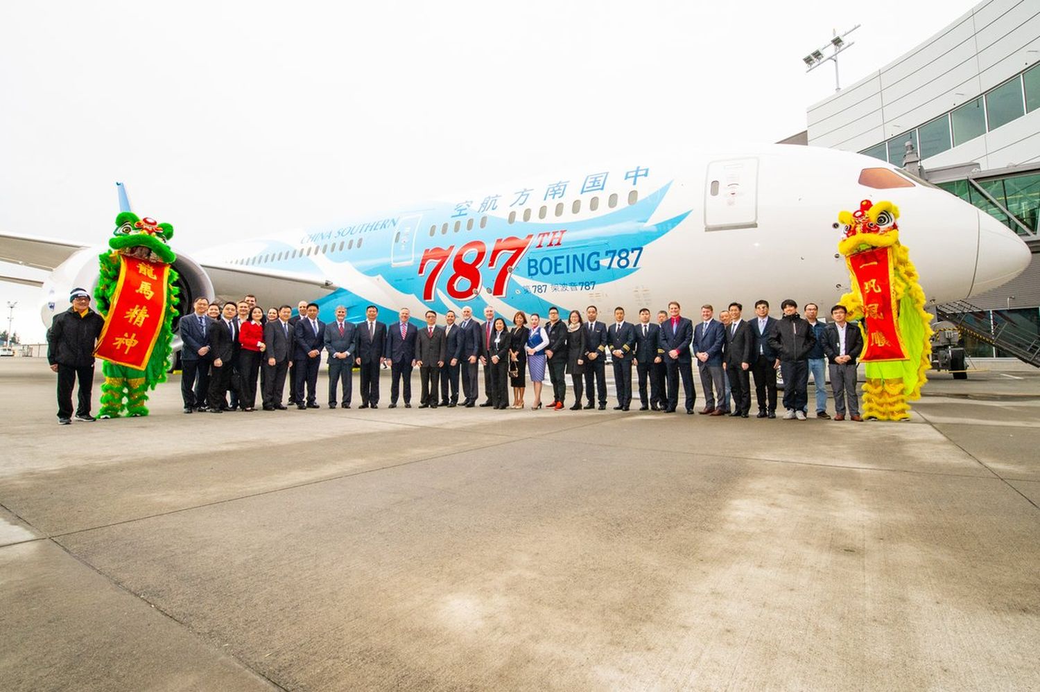 Boeing entregó el 787 número 787