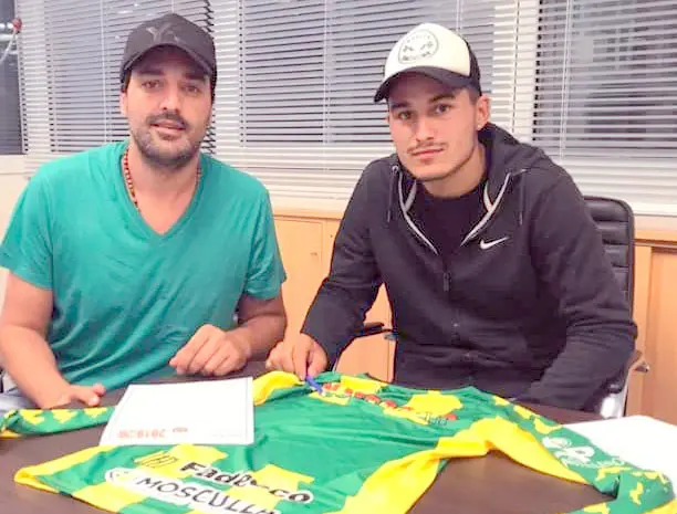 Franco Pérez arrancó el  año con contrato en Aldosivi