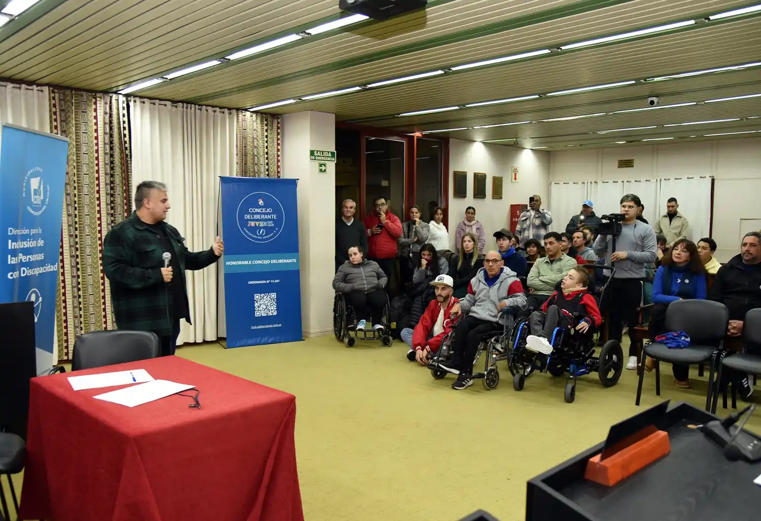 Concepción del Uruguay presentó una aplicación para relevar y consultar espacios accesibles