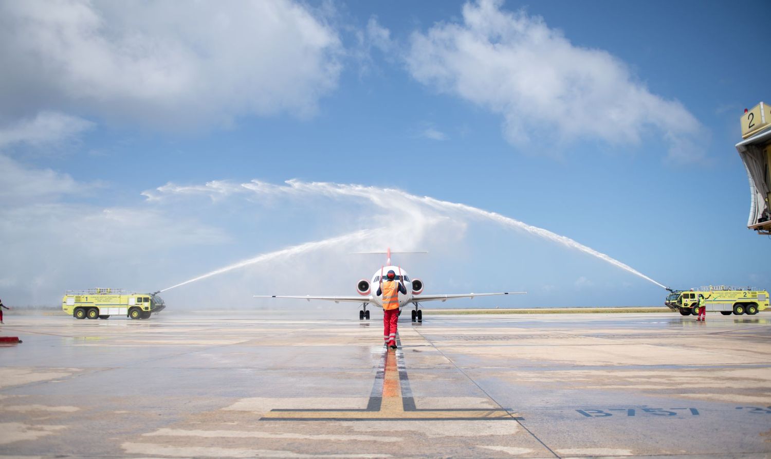 Jetair Caribbean inauguró sus vuelos entre Curazao y Santo Domingo