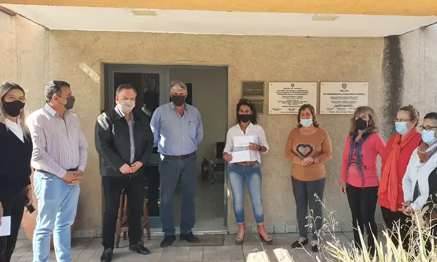 Michlig y González visitaron Curupaity, Monigotes, Las Palmeras y Colonia Rosa