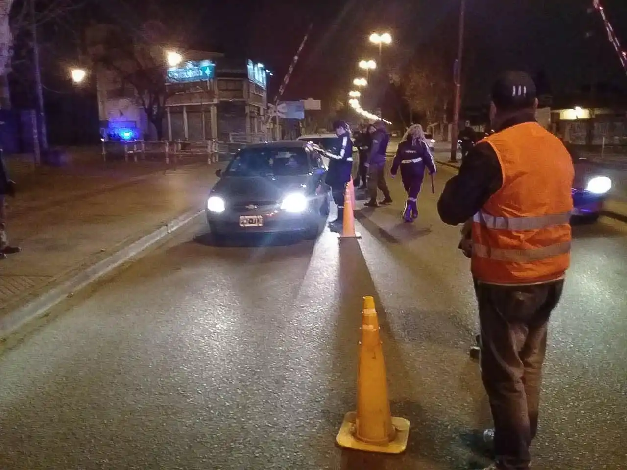 Se retomaron los controles de alcoholemia en Villa Gobernador Gálvez