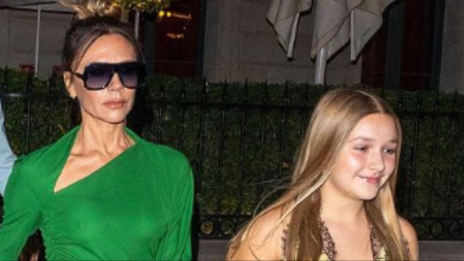 Victoria Beckham enfrenta críticas por el vestido de su hija Harper en su cumpleaños