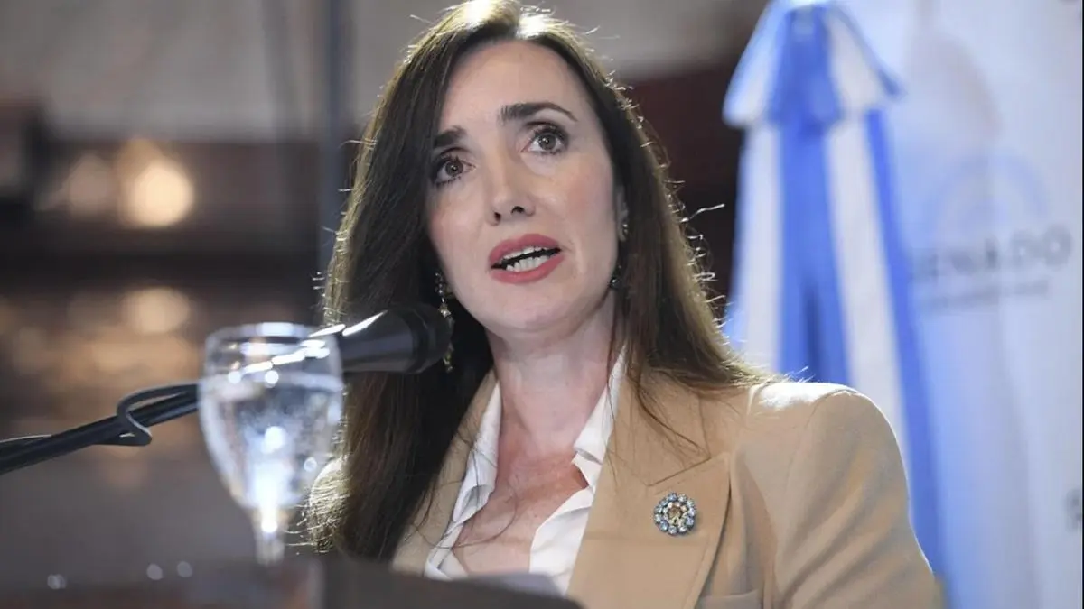 Victoria Villarruel, vicepresidenta de la Nación.
