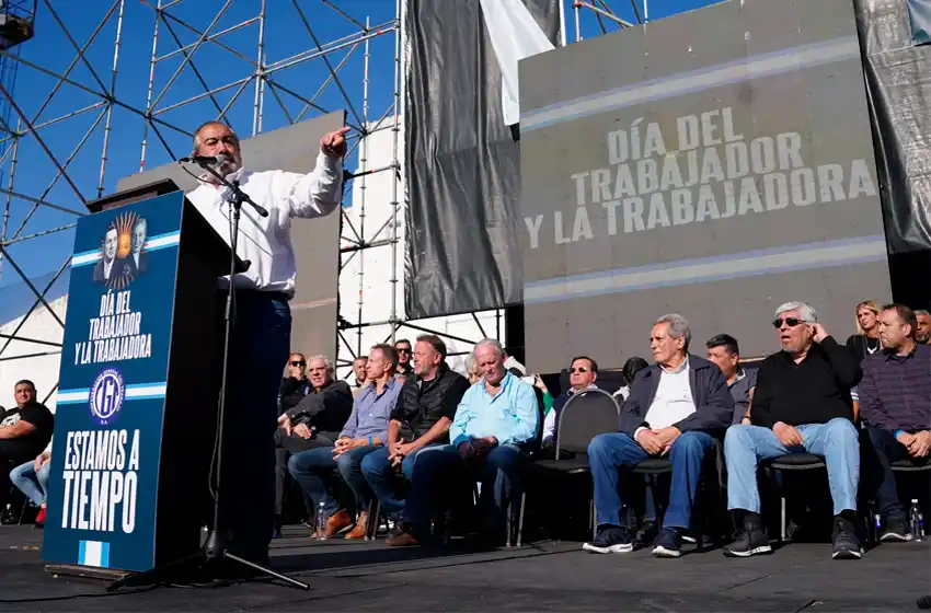 La CGT cargó contra el FMI y Milei