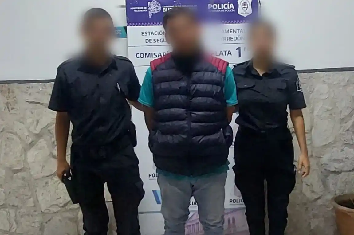 El detenido fue  traslado a la Unidad Penal N° 44 de Batán.