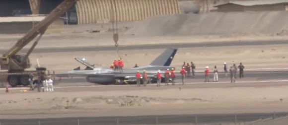F-16 accident in Chile: FACh investigates causes