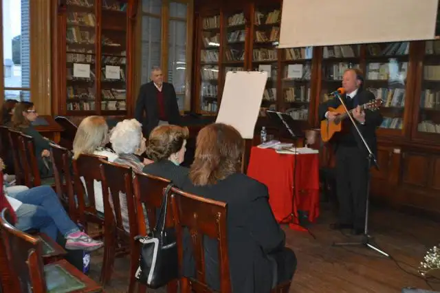 Acto Cultural en la Biblioteca Popular por los 70 años de Cruz Roja