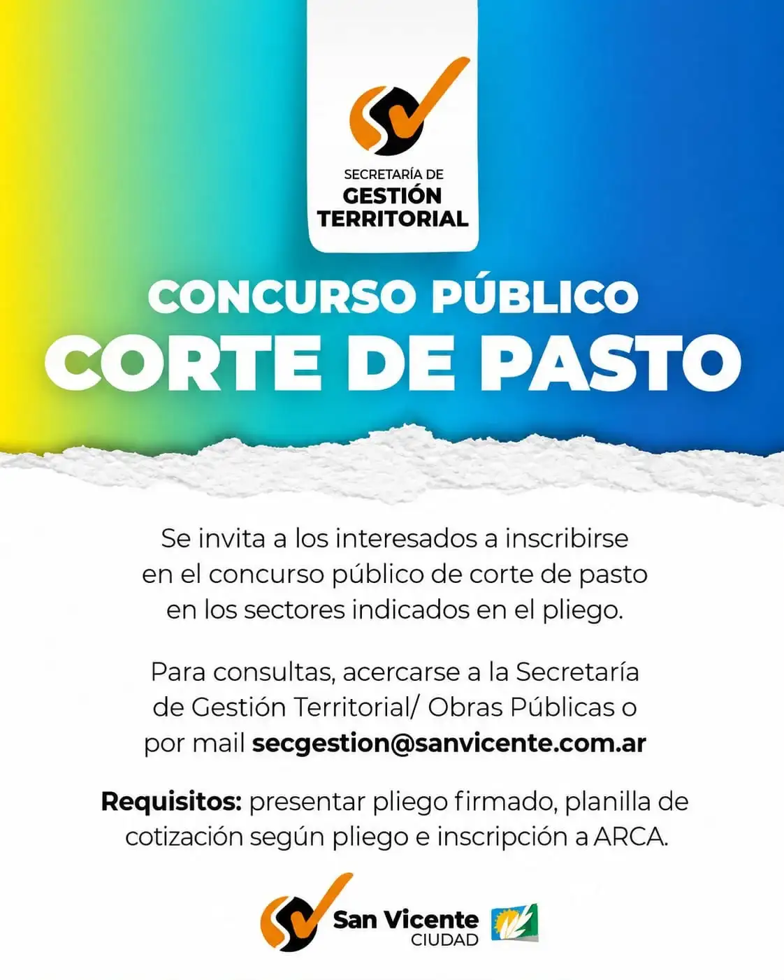 concurso de cortar pasto - 1