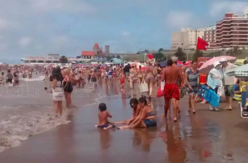 El calor todavía permite disfrutar en Mar del Plata