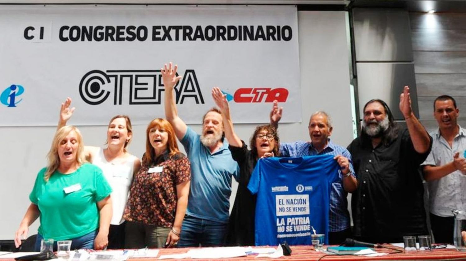 Ctera anunció un paro nacional con movilización para el próximo lunes