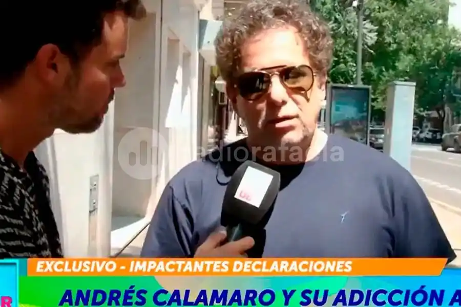 La fuerte confesión de Andrés Calamaro: "Soy adicto ..............."