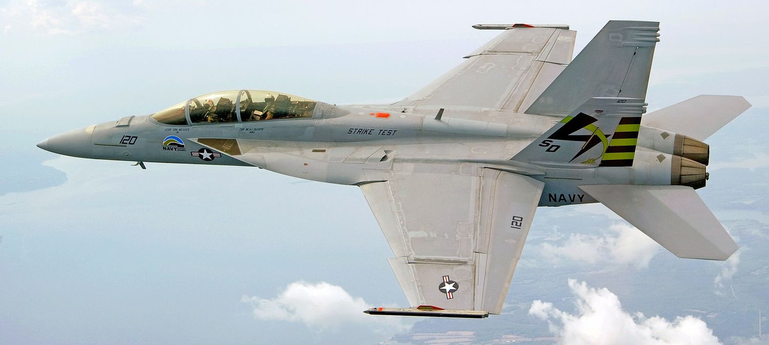 U.S. F/A-18F Super Hornet Shot Down by Friendly Fire Over the Red Sea