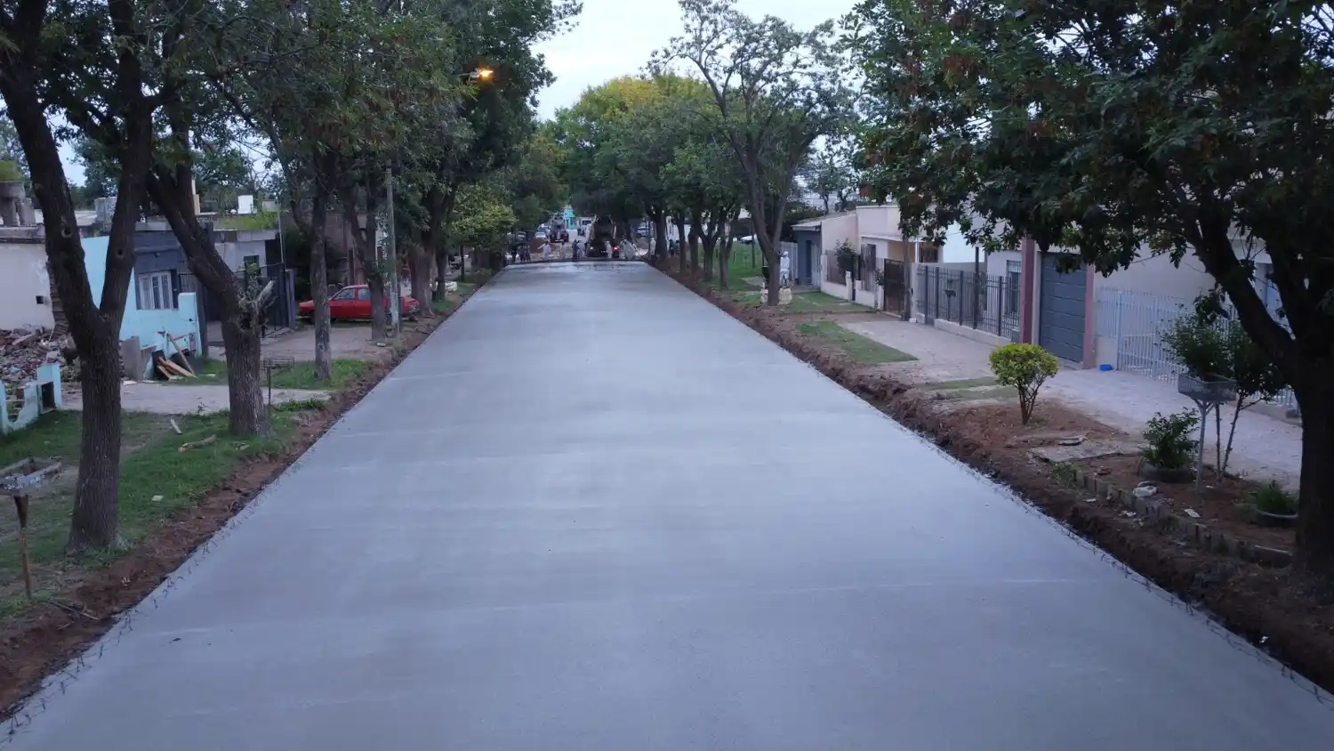 Nuevo paisaje en Matheu entre Derqui y Urquiza.