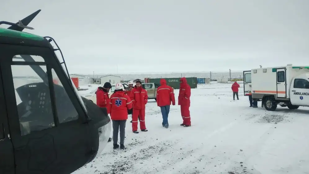 Chubut y Santa Cruz están siendo afectadas por las grandes nevadas