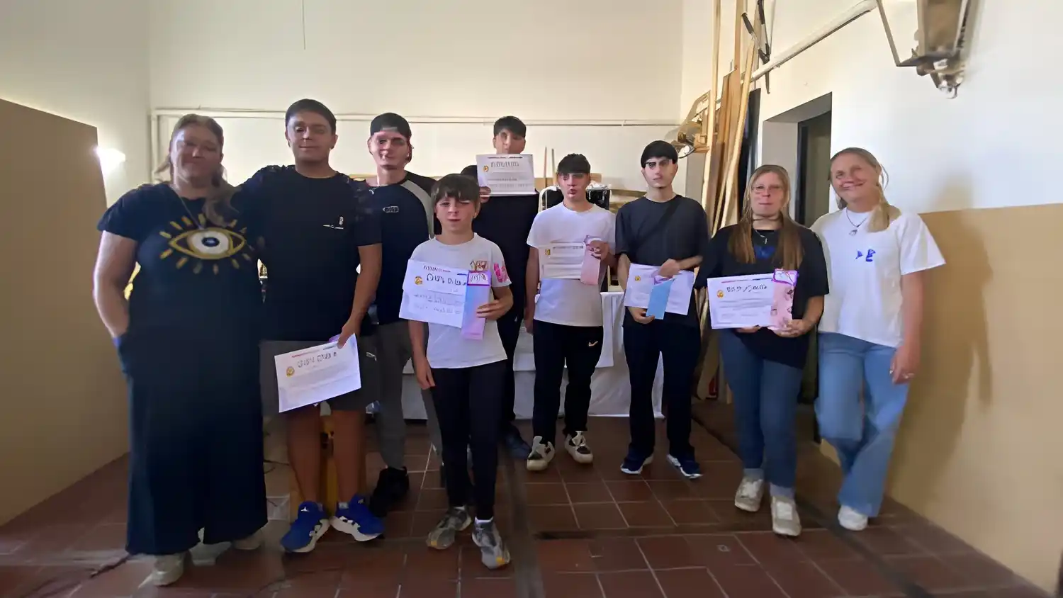 La muestra de cierre el programa Envión incluyó propuestas desarrolladas por los distintos talleres