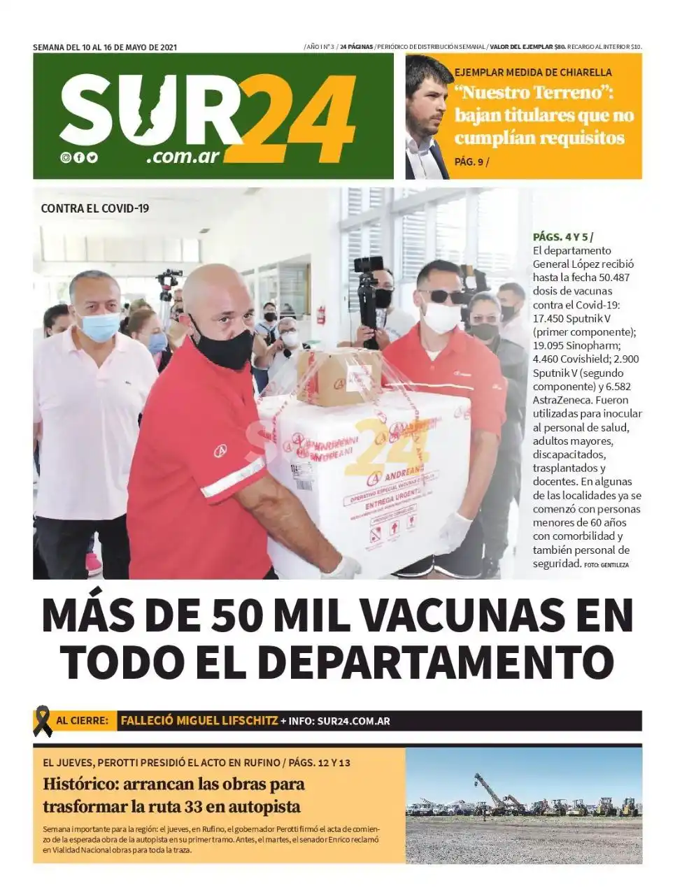 4º número de Sur 24 ya disponible