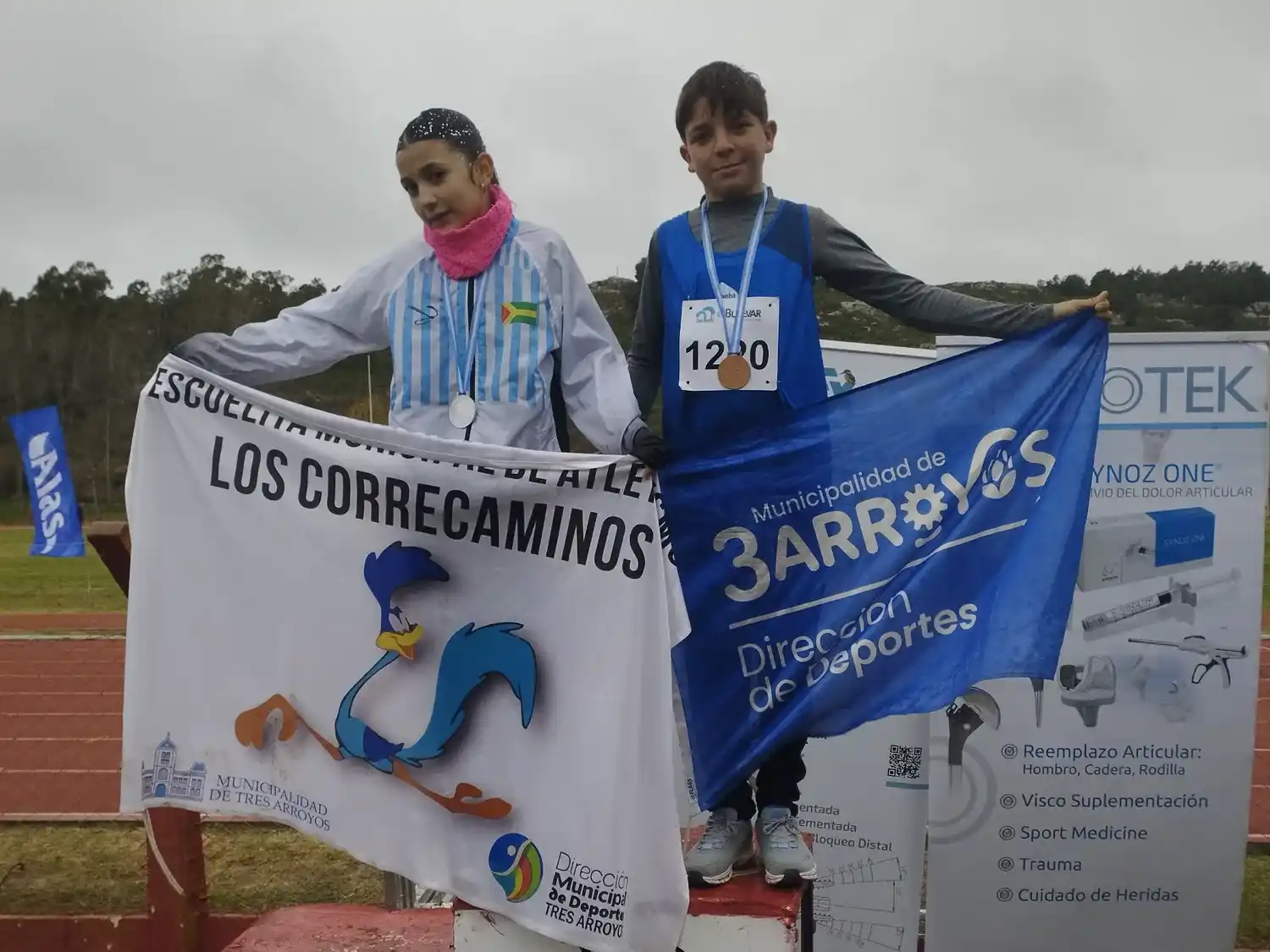 Mia Rodríguez nuevamente subcampeona Nacional y Larragueta bronce