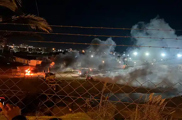 Incendio en Aldosivi: Prefectura confirma que trabajan con el COM para detectar a los delincuentes