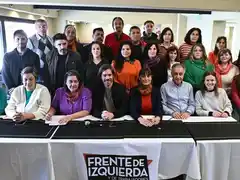 El Frente de Izquierda presentó sus candidaturas, con fuertes criticas al Gobierno