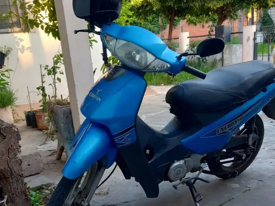 La moto fue robada este martes por la noche.