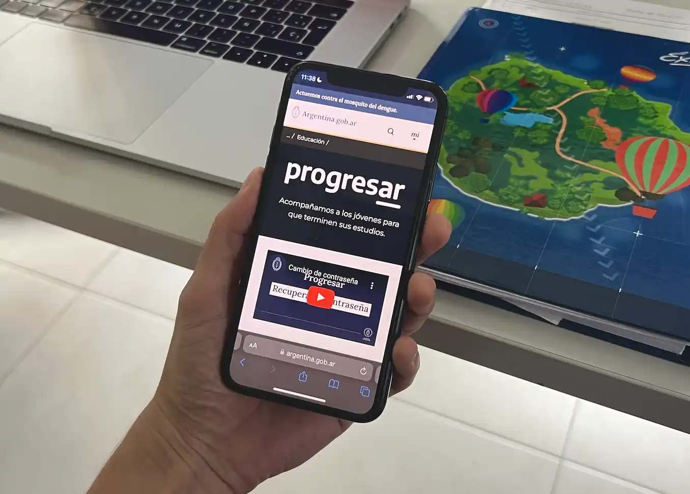 La inscripción se realiza de manera online a través del sitio web oficial del programa