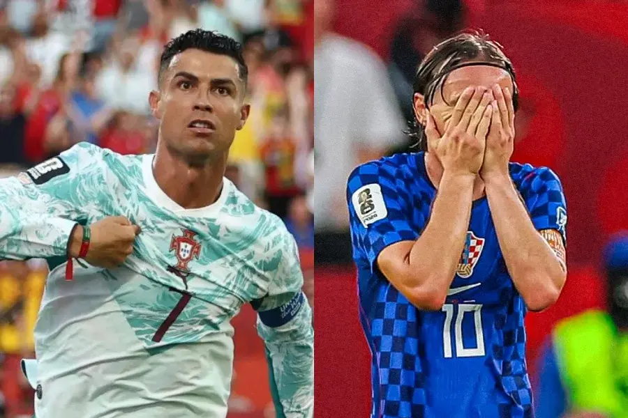 En un final para el infarto, Portugal venció a Croacia con el primer gol de Cristiano en mano a mano mundialista