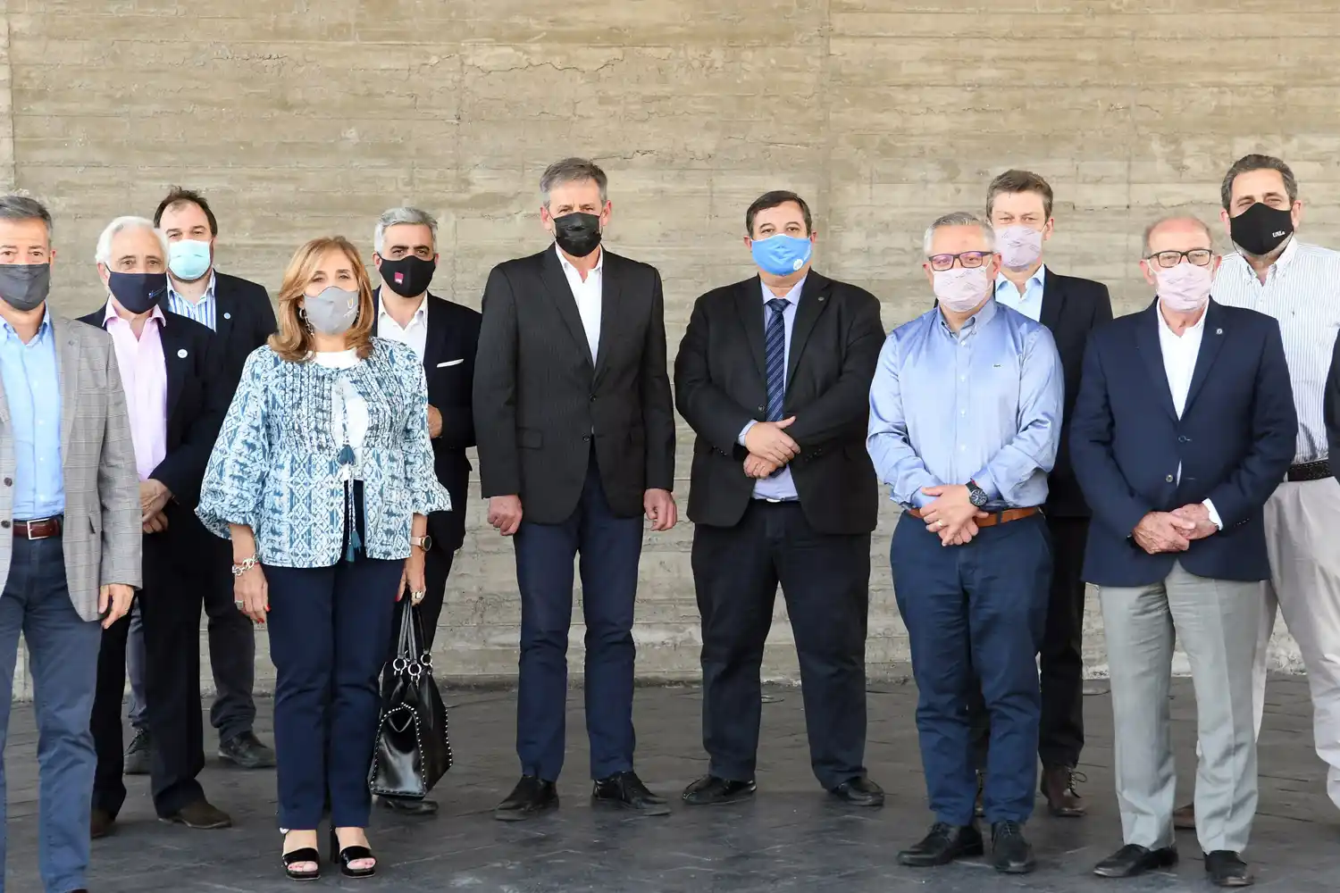 Jatón recibió a rectores de todo el país en el Museo de la Constitución Nacional