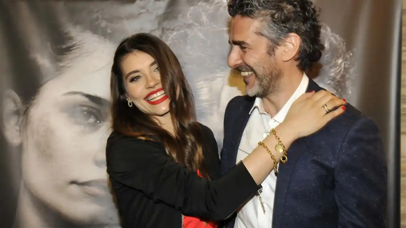 En medio de los rumores de romance, Eva de Dominici visitó a Leonardo Sbaraglia