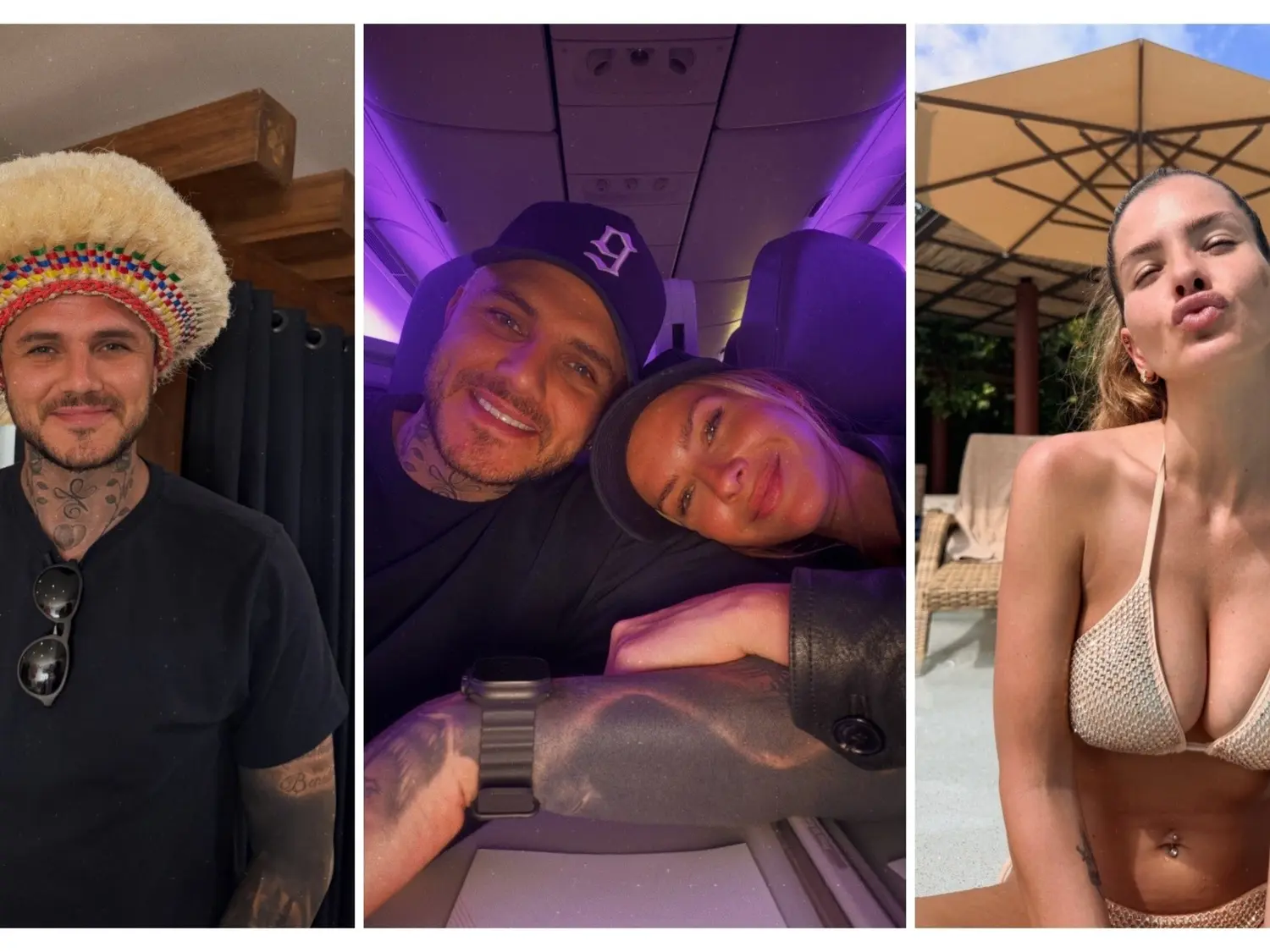 Mauro Icardi y la China Suárez disfrutan de un viaje de lujo en la Riviera Maya