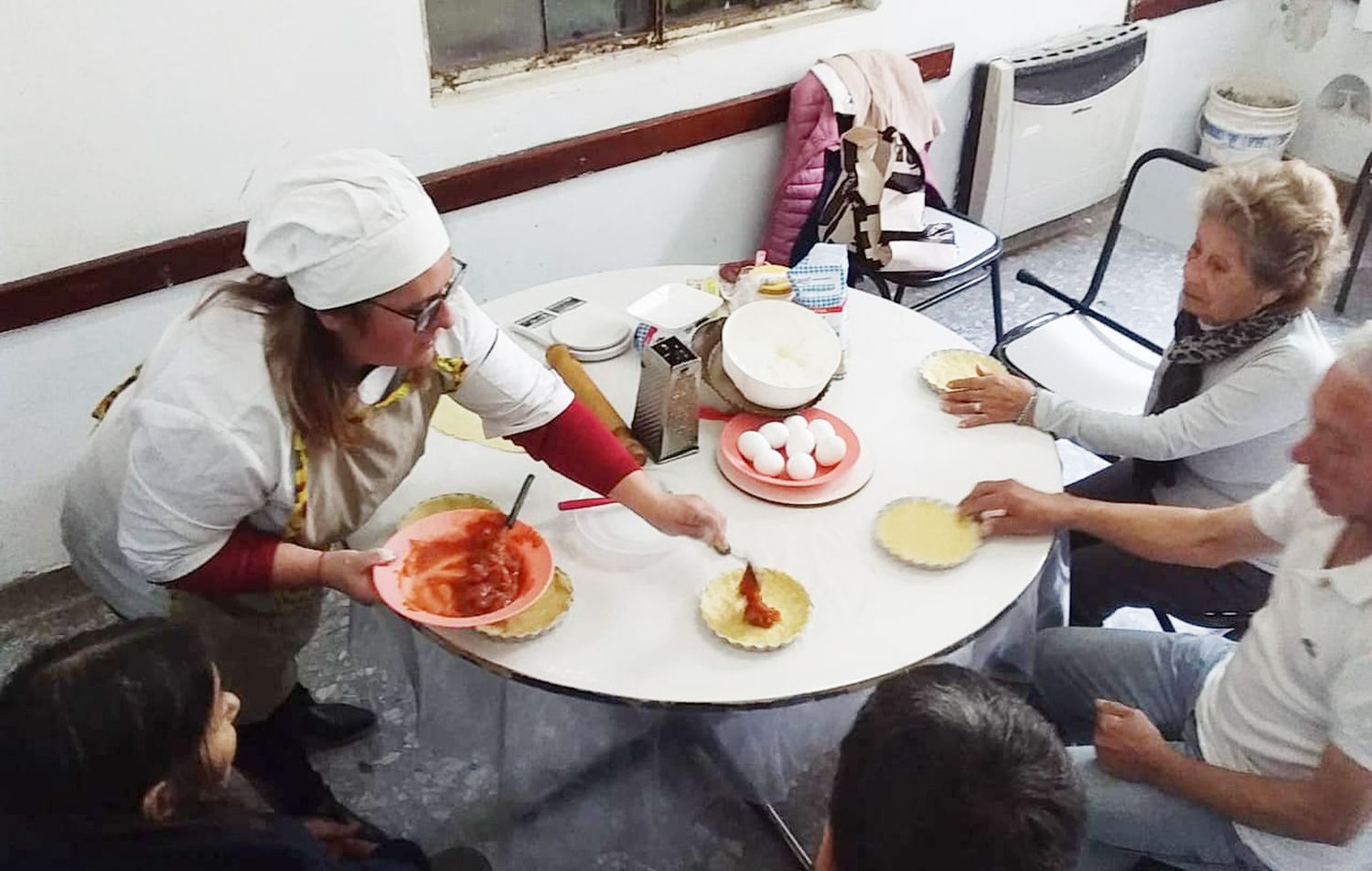 Curso de repostería para la tercera edad