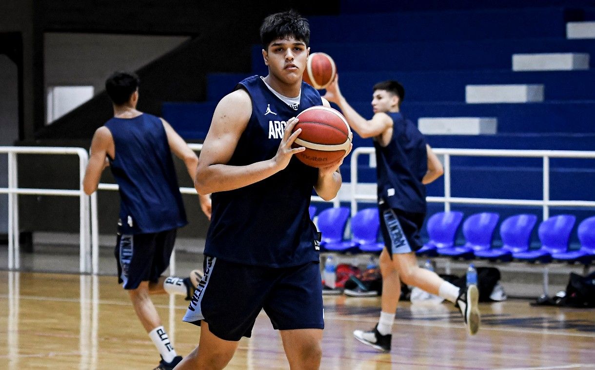 Tiziano Prome jugará el Sudamericano U18 con Argentina
