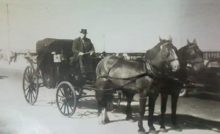 Cochero de finales del Siglo XIX