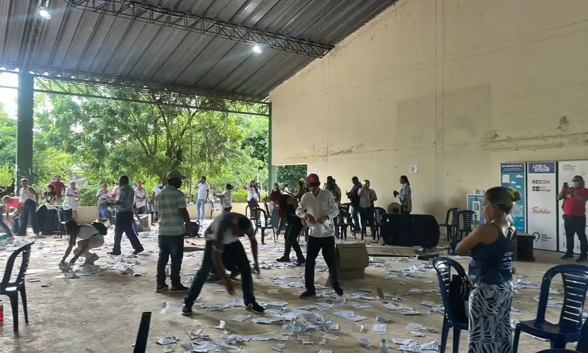 Quemaron una Registraduría en La Guajira