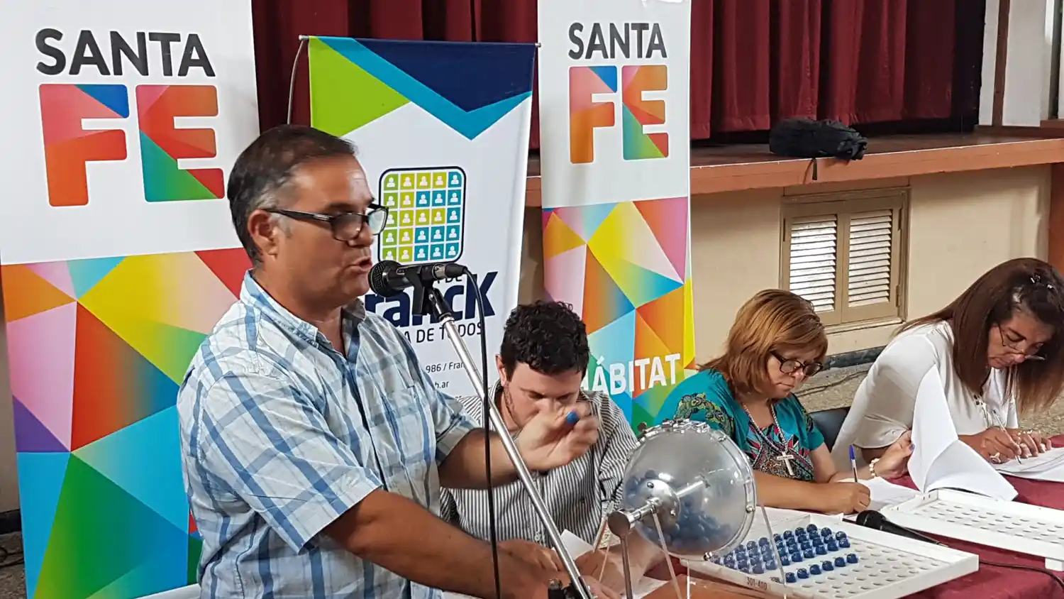 La provincia sorteó 48 lotes en Franck