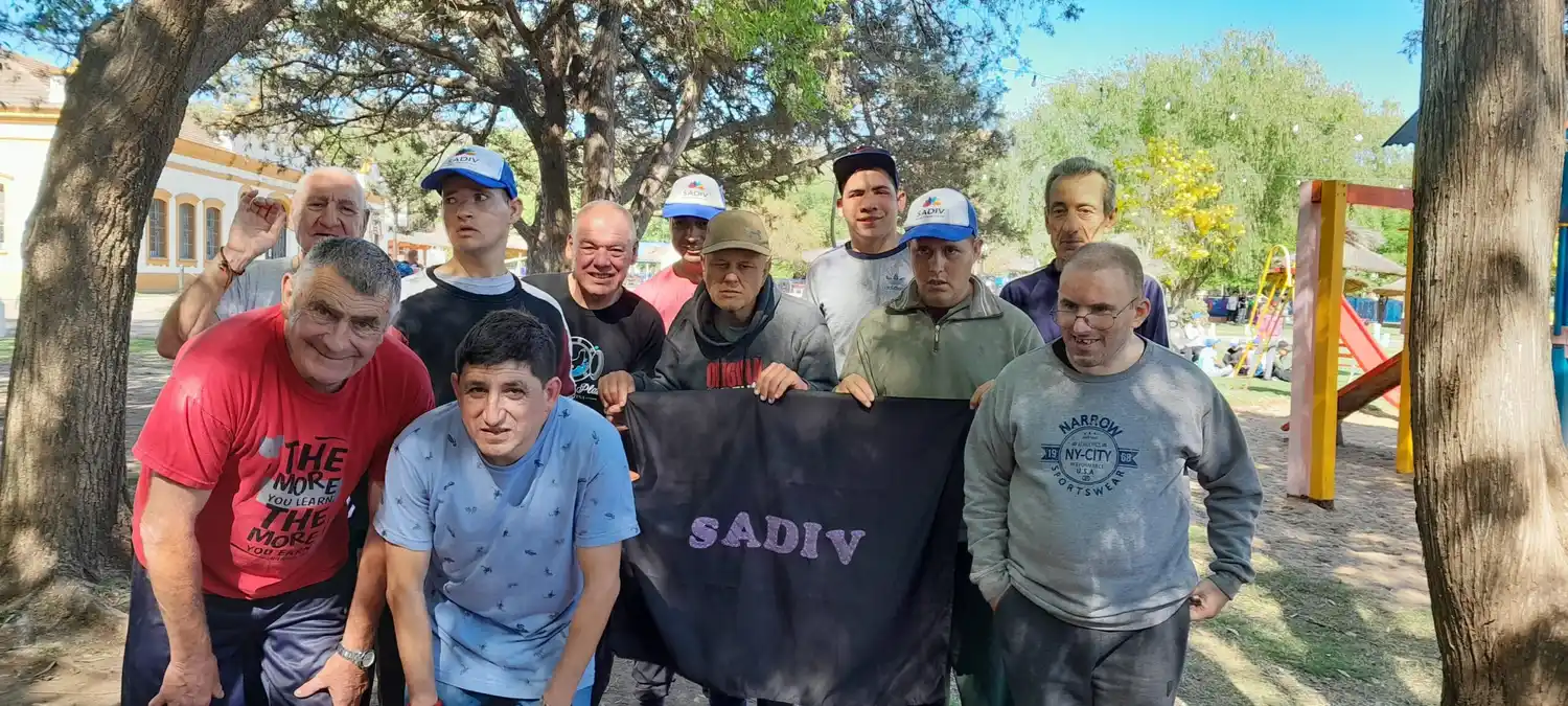 Residentes de Sadiv en las Olimpiadas de Baradero