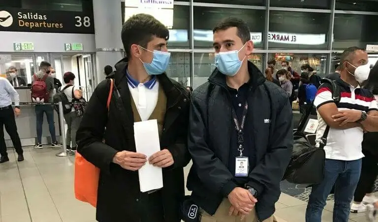 En menos de un mes este italiano hizo de las suyas en Bogotá
