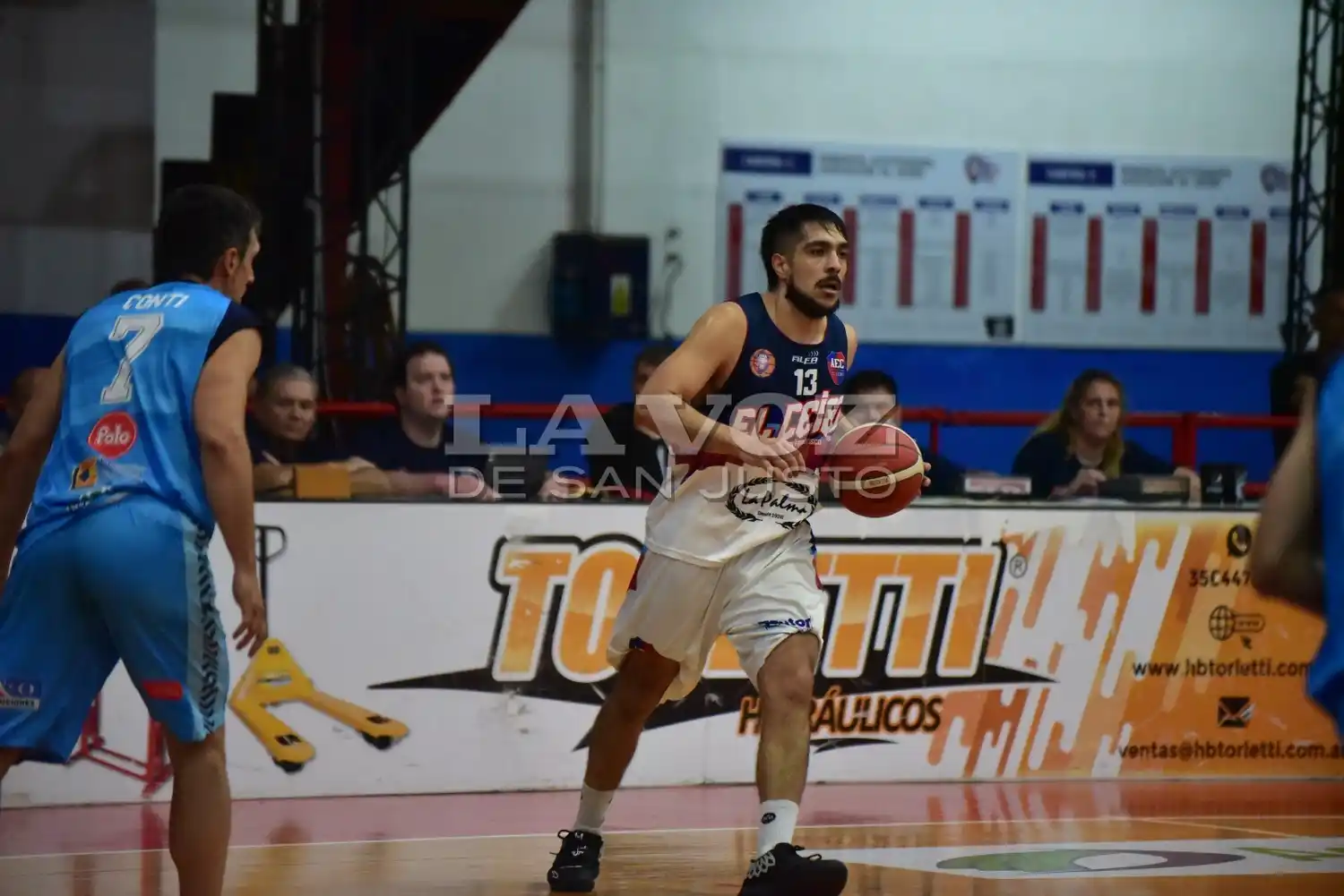 Juan Cruz Burgos, uno de los pilares del equipo sanfrancisqueño