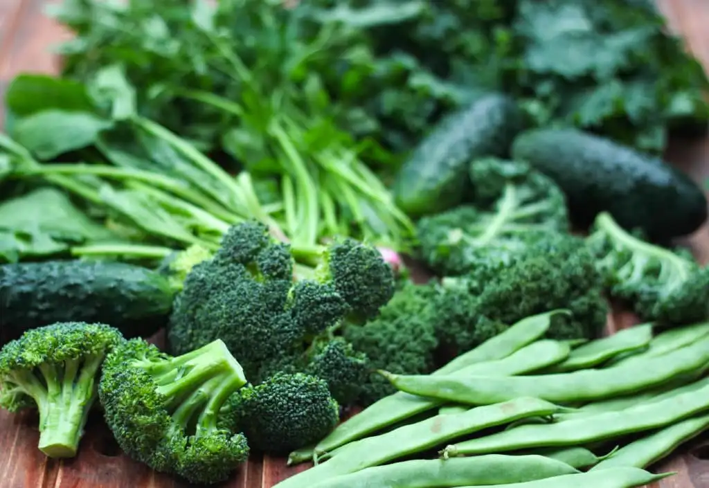 Vegetales verdes