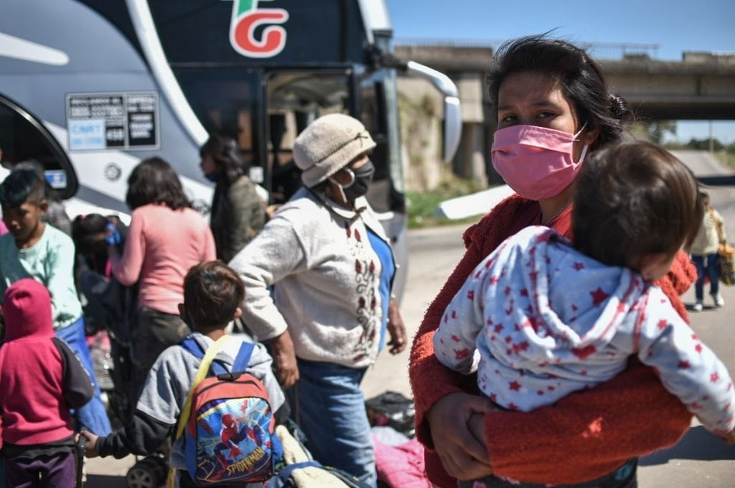 Otros 49 integrantes de la comunidad Qom pudieron regresar a Chaco