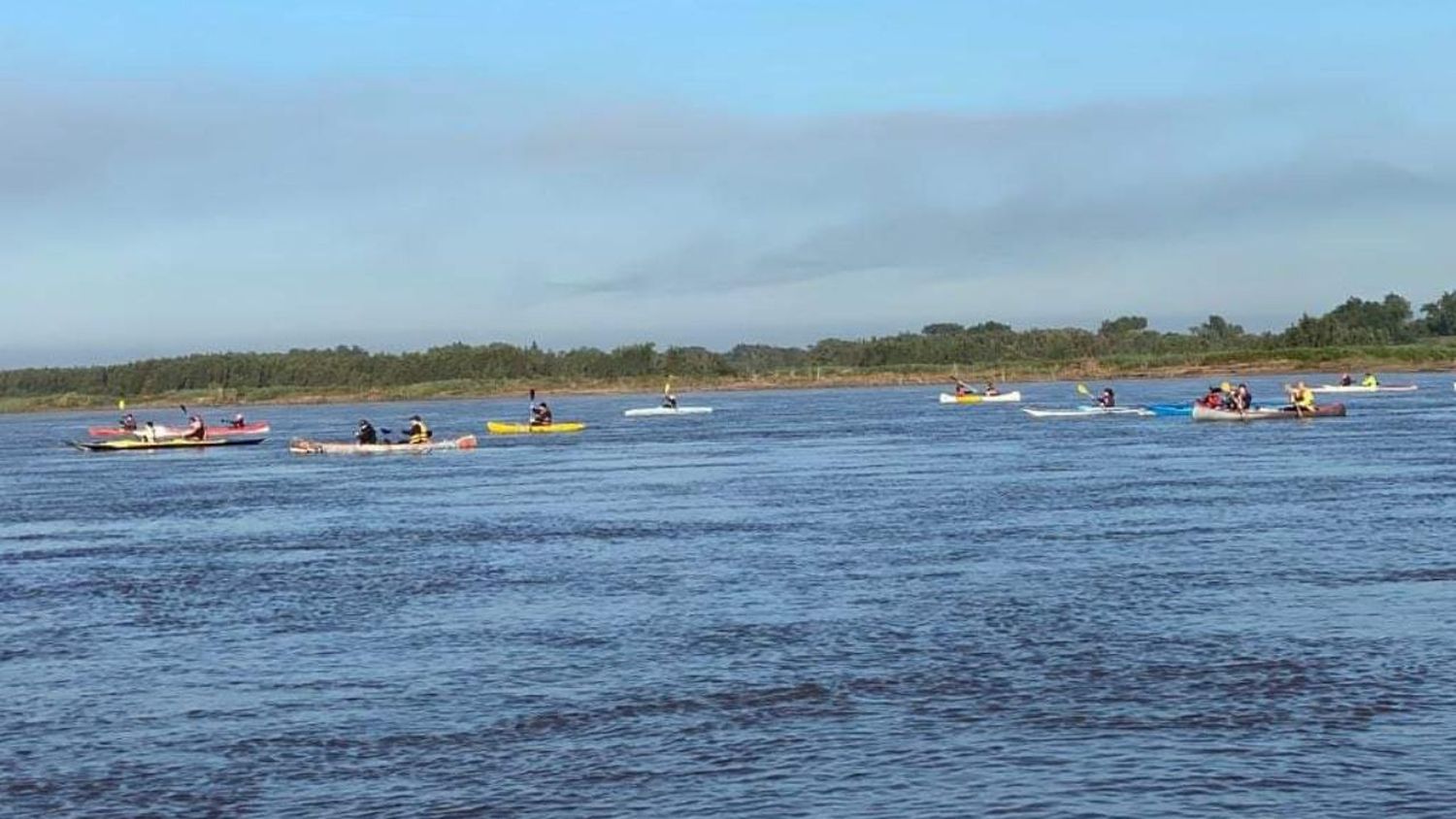 Se realizó la Travesía en kayak