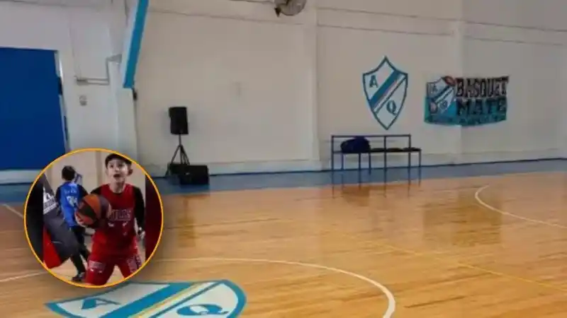 Un nene de 8 años sufrió muerte cerebral tras caerle un arco de handball en la cabeza