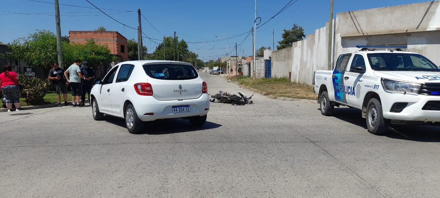 Otro choque en calle Vigil con un nuevo hospitalizado